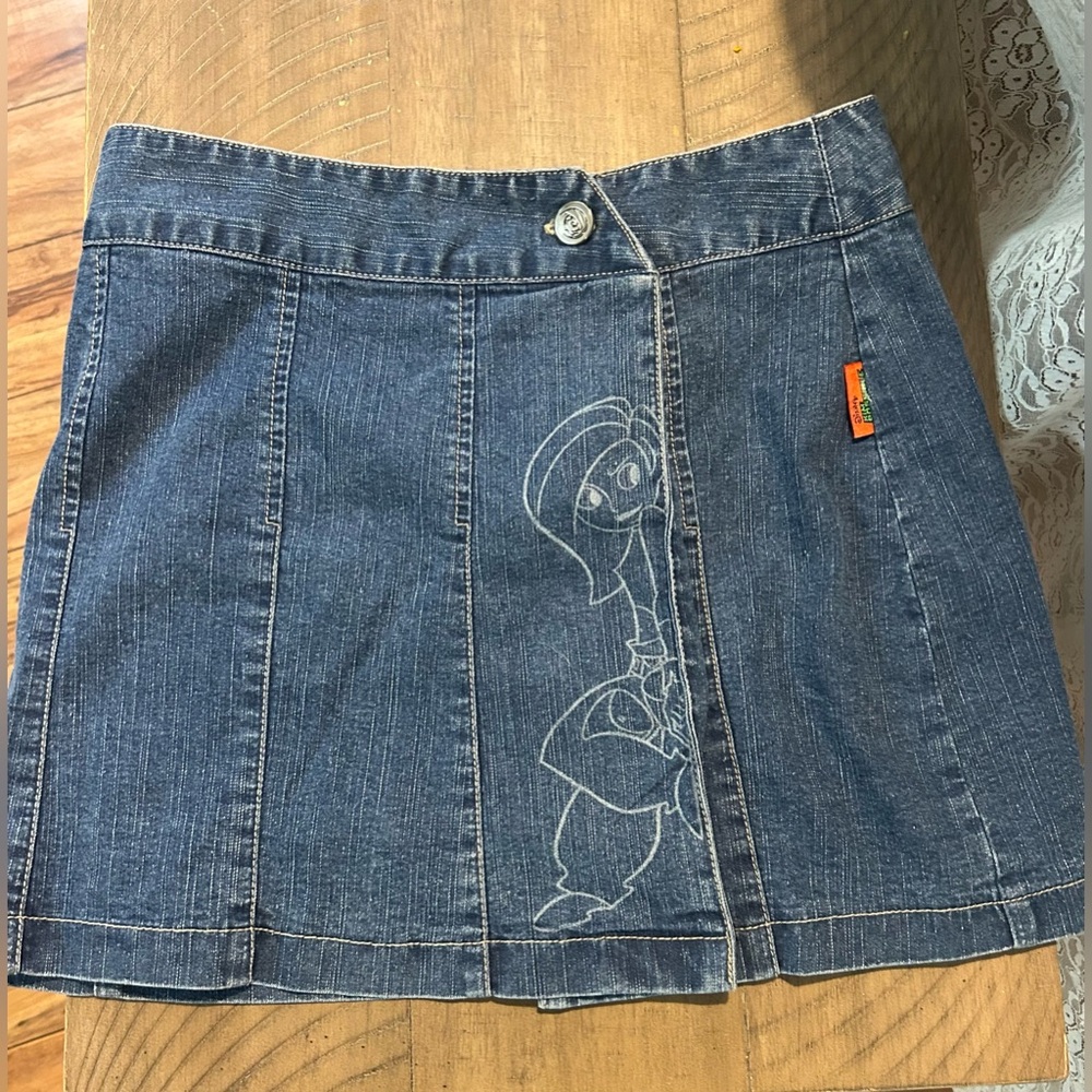 Disney's Kim Possible Y2K New With Tags Denim Skirt